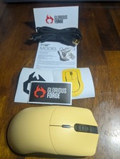 Glorious Model O Pro Wireless Golden Panda Gaming Mouse Works Wired picture