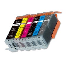 6 PK Printer Ink with chip for Canon 270 271 Pixma TS8020 TS9020 MG7720 picture