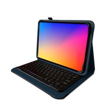 Navitech Blue Rotational Bluetooth Keyboard Case For Samsung Galaxy Tab A11 8.7