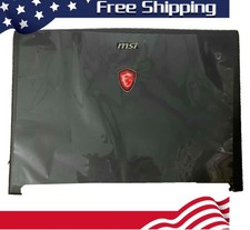 Black Back Cover For MSI GE72 GE72VR 6RF 7RF Pro MS-1791 MS-1794 Top Case Lid US picture