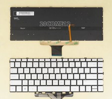 New for HP Pavilion 14-dv0000 14t-dv000 Keyboard backlit Czech Slovak Silver picture