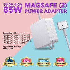 85W AC Adapter Charger Power Supply for Apple MacBook Pro 15