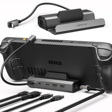 JSAUX Upgraded Docking Station 4K@120Hz for Steam Deck Gray (Dock Only) picture