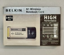 BELKIN N1 Wireless N Notebook MIMO 802.11n Card F5D8011 picture