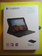 Logitech Type-V Protective case with integrated keyboard for Ellipsis 8. picture