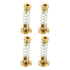4Pcs Anti Backlash Spring Loaded Nut(2mm Pitch, 1 Start, 2mm Lead, 3.5mm Holes) picture