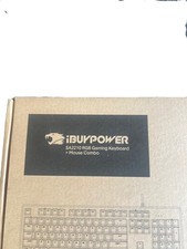 Genuine IBUYPOWER SA2210 RGB Gaming Keyboard and Mouse Combo  **NEW*** picture