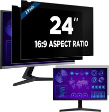 Magicmoon 24 Inch Privacy Screen 16:9 Anti Glare Filter for Monitor (2 Pack) picture