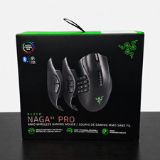 Razer Naga V2 Pro Wireless Gaming Mouse 30K DPI Bluetooth USB-C Black – New picture