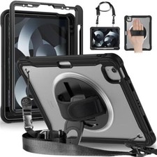 Strap Case For iPad Pro 11 Air 5th 4th Mini 6 Heavy Duty Stand ShockProof Cover picture