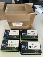 711XL Ink Cartridges 4-Pack Compatible HP DesignJet T100 T120 T520 T530 CMYK picture