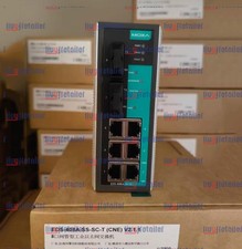 ONE NEW MOXA EDS-408A-SS-SC-T Ethernet switch picture
