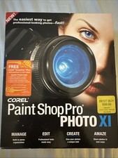 Corel PaintShop Photo Pro XI Software Boxed SEALED picture