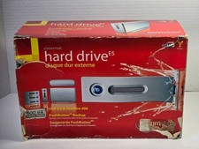 ACOM Data External Firewire & USB 500GB Hard Drive 7200 RPM NEW OPEN BOX picture