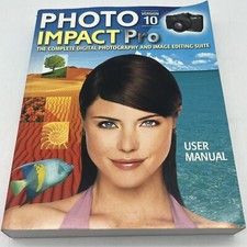 Photo Impact Pro Version 10 Nova Development  Manual Book ONLY, Image Editing picture