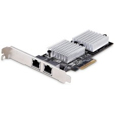 StarTech 2-Port 10Gbps PCIe Network Adapter Card, Network Card for PC/Server, picture