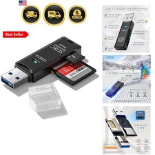 0 Micro SD Card Reader, 5Gbps 2-in-1 SD Card Reader to USB Adapter, Memory Ca... picture