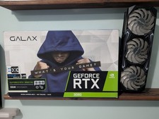 GALAX GeForce RTX 3080 SG LHR 10GB GDDR6X PCIe DLSS DP/HDMI 8+8 picture