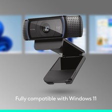 Logitech C920 HD Pro Webcam 1080p Full HD USB Web Camera w/ Mic – Black picture