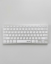Jelly Comb wireless bluetooth keyboard white slim design picture