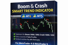 Boom & Crash Smart Trend Indicator | MT4 & MT5 | Accurate Buy & Sell Signals picture