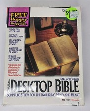 CompuWorks Desktop Bible CD-ROM Windows 3.1 King James Version 1994 NIB Big Box picture