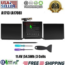 ✅A2159 A2171 A1713 Battery For Apple MacBook Pro 13