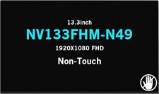 NV133FHM-N49 Replacement LED LCD Non-Touch Screen Display 13.3