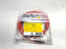 NEW StarTech 50FIBLCSC5 5m LC-SC Duplex 50/125 OM2 Multimode Fiber Cable picture