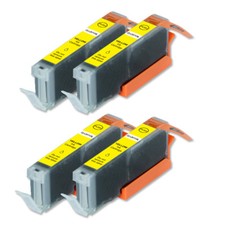 4 PK Premium XL Yellow Ink Cartridge for Canon CLI-271 MG5700 MG5721 MG6800 picture