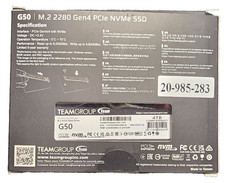 Team Group T-FORCE G50 M.2 2280 4TB PCIe 4.0 x4 with NVMe 1.4 TLC Internal SSD picture