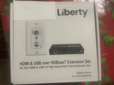New Liberty HDMI & USB over HDBase T Extension Set, DL-1H1A1U-WPKT-W. picture