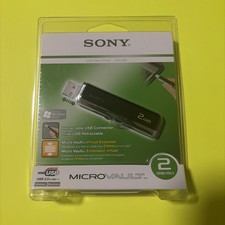 Sony MicroVault Plus USB 2.0 Flash Drive 2GB Virtual Expander USM2GJ picture