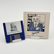 PC Week Spencer F Katt Screen Saver Windows 3.1 Floppy Disk 1992 Vintage Promo picture