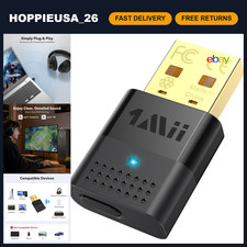 Bluetooth Adapter for PS5 & PC - aptX Low Latency, aptX Adaptive, Wireless Audio picture