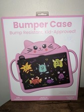 Pink Cat Silicone Bumper Case Shockproof w/ Built-In Kickstand iPad Pro 11