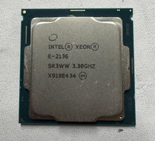 Intel Xeon E-2136 SR3WW 3.30GHz 6-Core LGA1151 12MB CPU Processor picture