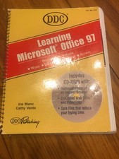 DDC LEARNING MICROSOFT OFFICE 97…Instruction OEM Manual Only Ships N 24h picture