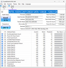 Intel Pro 5450S 128GB SATA 2.5