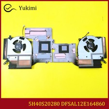 5H40S20280 FOR Lenovo Legion 5 Pro-16ACH6H R9000P CPU GPU Heatsink Cooling Fan picture
