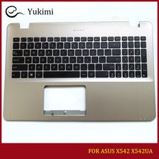 FOR ASUS X542 X542UA Gold Laptop C Shell Cover Upper Palmrest Keyboard picture