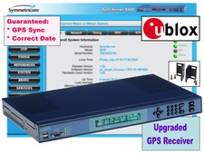NEW Symmetricom SyncServer S200 OCXO ublox UPGRADED GPS NTP Network Time Server picture