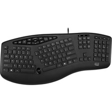 Adesso TruForm Media 160 USB Ergonomic Desktop Keyboard picture
