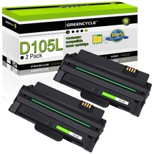 greencycle 2 Pack High Yield Black Toner Cartridge Replacement Compatible for... picture