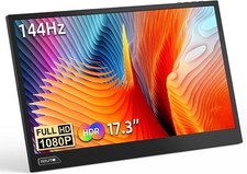 17.3'' Portable Monitor – 1080p USB‑C / Mini HDMI - Travel Case included picture
