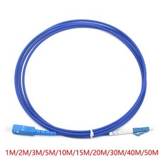 1M~50M Single Mode SC UPC to LC UPC Fiber Patch Cord Fiber Optic Simplex Cable picture