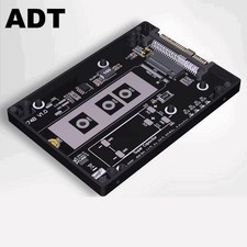 ADT M.2 NVMe to U.2 SSD SFF-8639 Adapter Enclosure CNC Aluminum PCIe 4.0 Gen4 picture