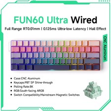MonsGeek FUN60 Mechanical Keyboard 60% Gaming Magnetic Switch Rapid Trigger 8K picture