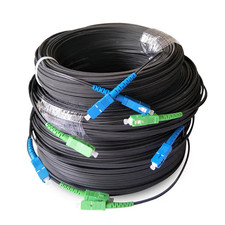 Outdoor SC Fibre Optic Network Ftth Optical Drop Cable Patch cord Sc/apc Sc/upc picture