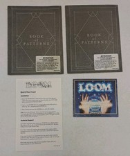 NO DISKS-2 Books of Patterns & Quick Start Guide-Loom-Amiga picture
